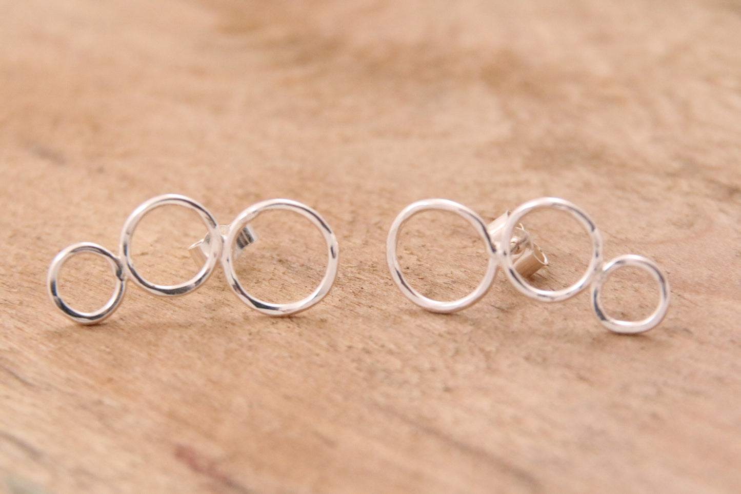 Trio Circle Studs