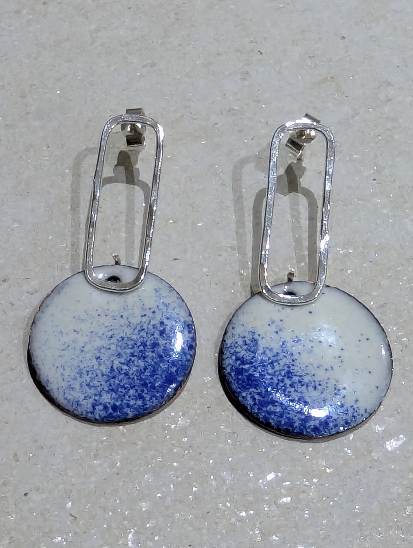 Blue Dapple Earrings