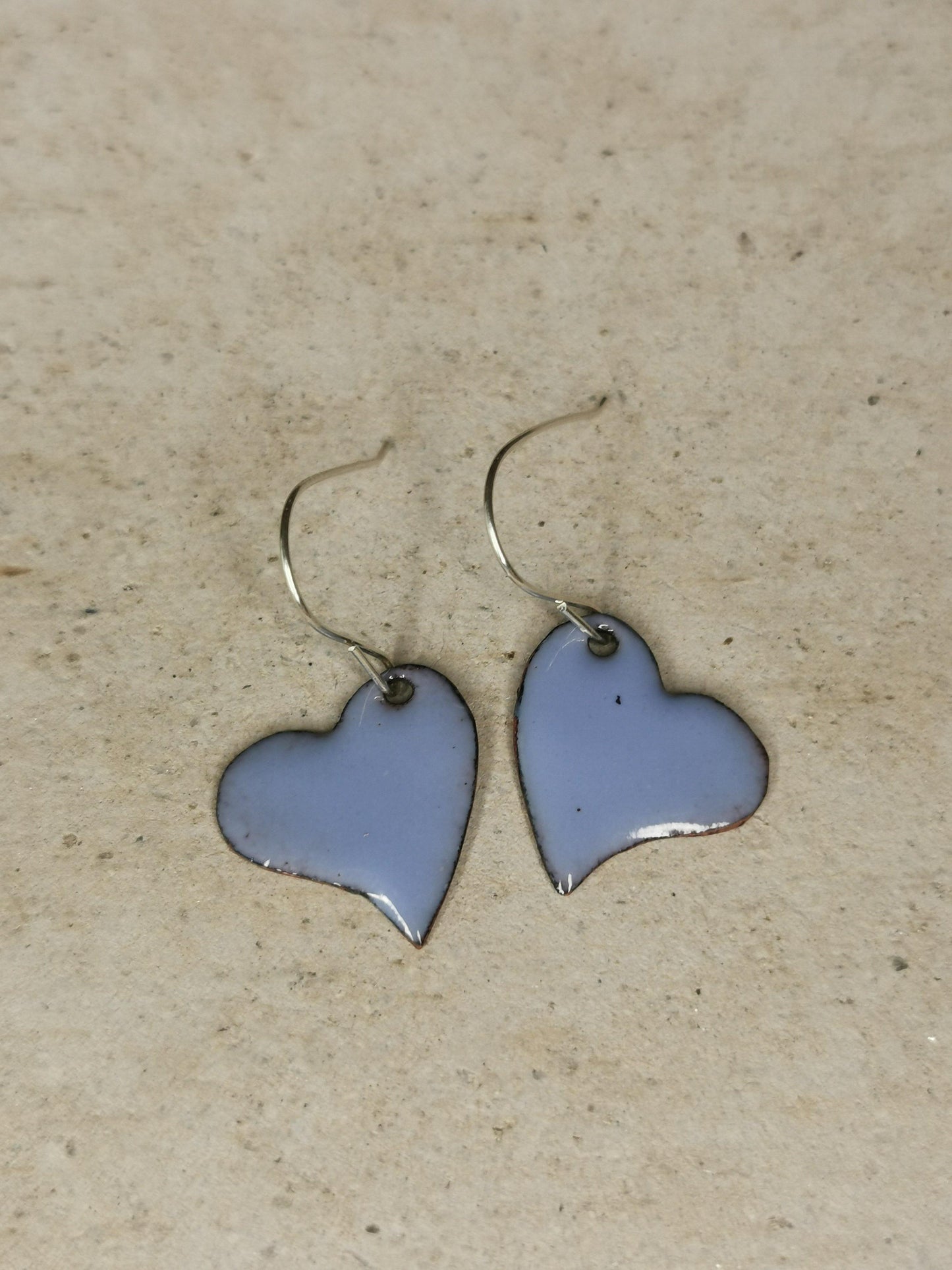 Small Enamelled Heart - NaomiRaeByDesign