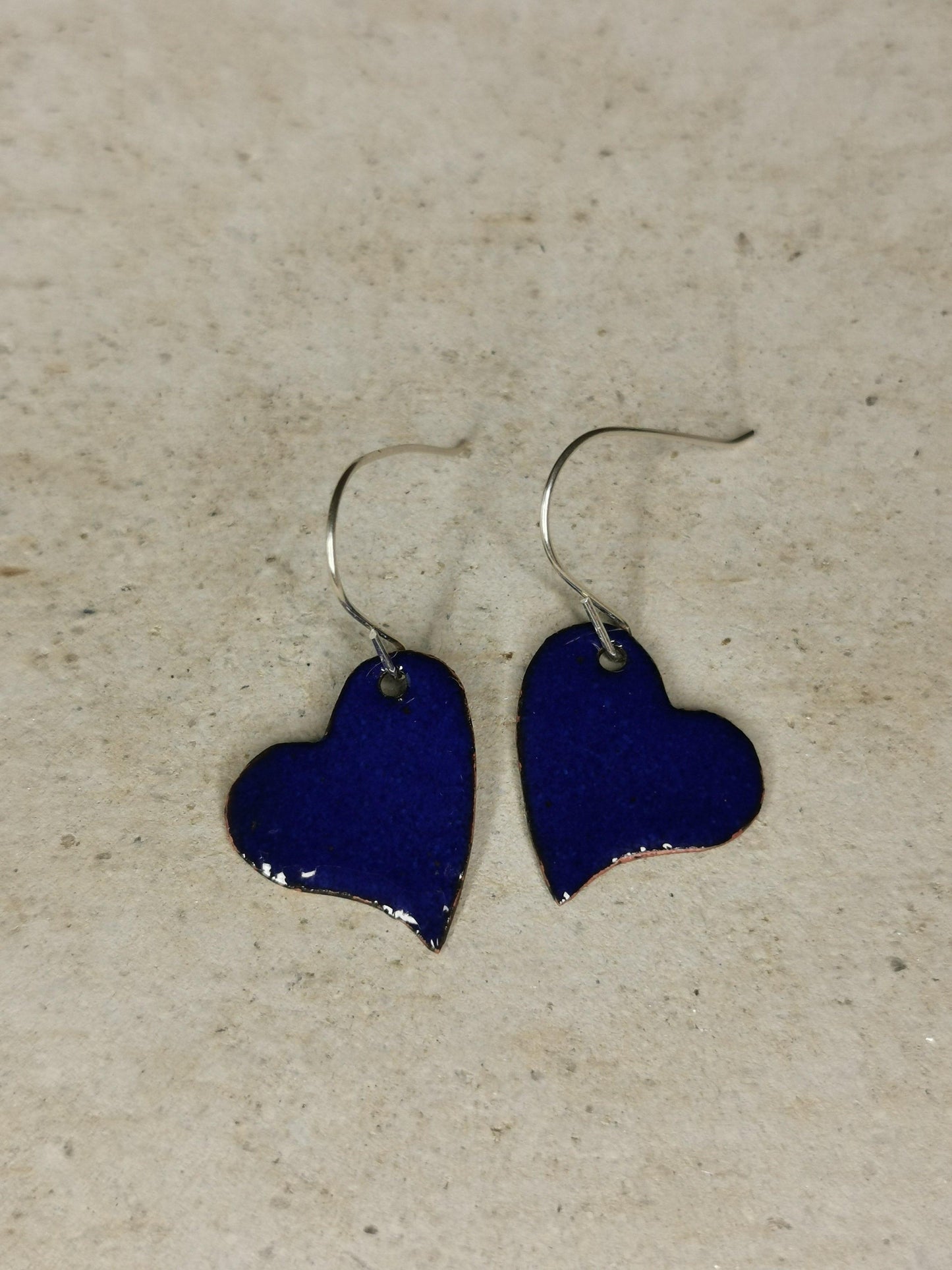 Small Enamelled Heart - NaomiRaeByDesign