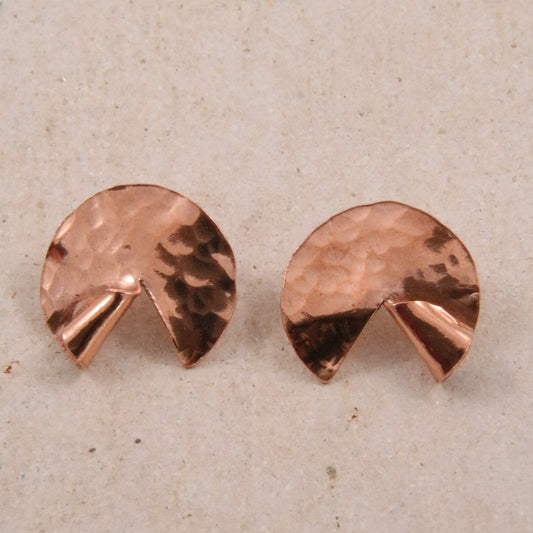 Twisted Copper earrings