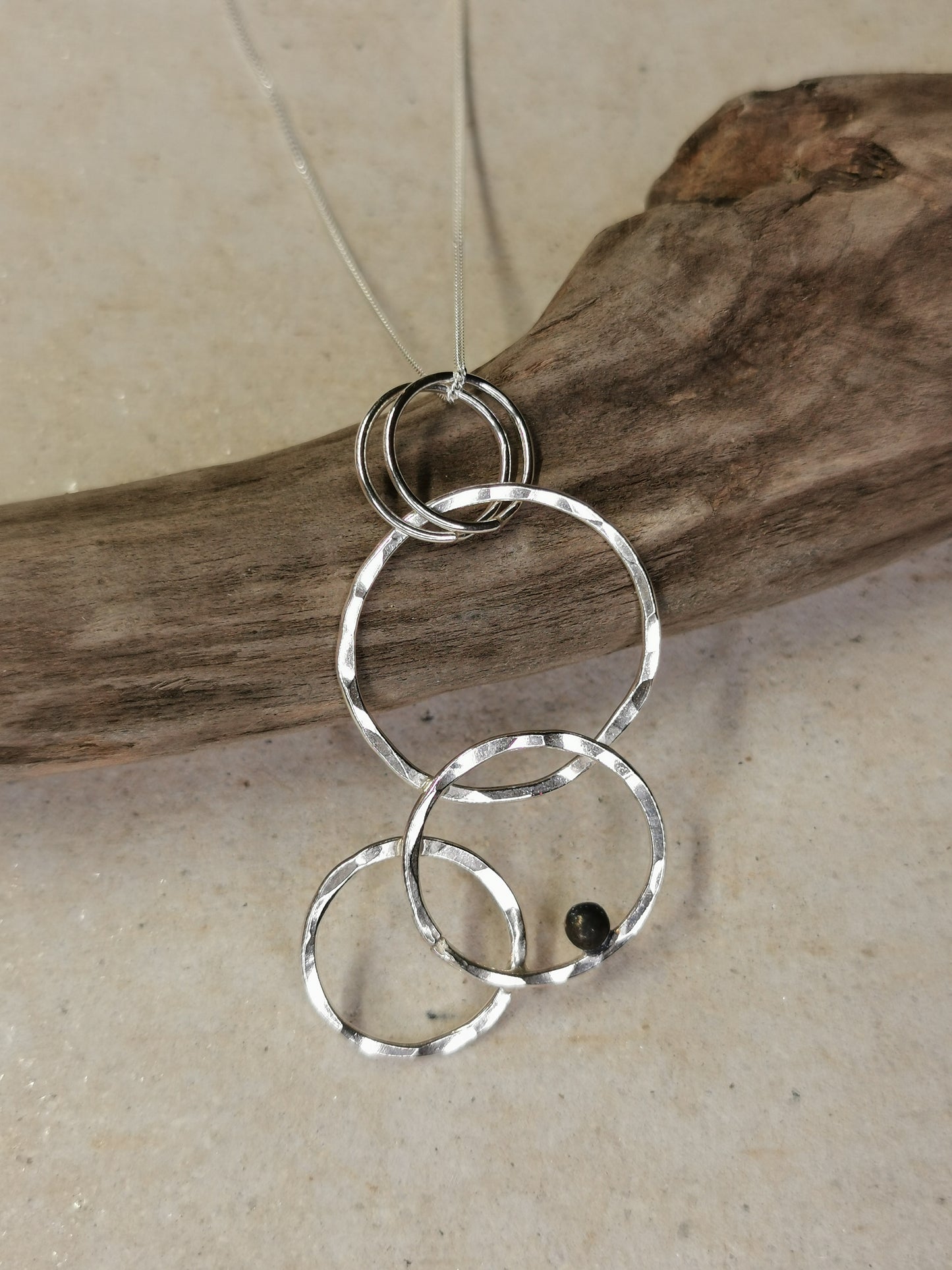 Triple Hoop Pendant